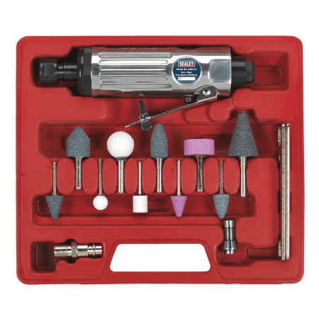 Sealey Air Die Grinder Kit 13pc Model No-SA67