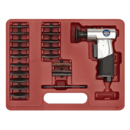 Sealey Air Mini Sander Kit 50mm 35pc Model No-SA720