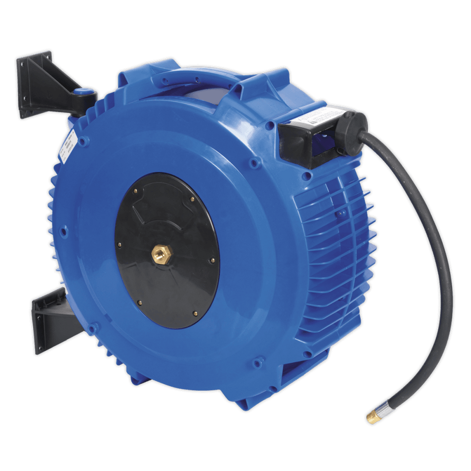 Sealey Retractable Air Hose Reel 20mtr 10mm ID TPR Hose Model No-SA88