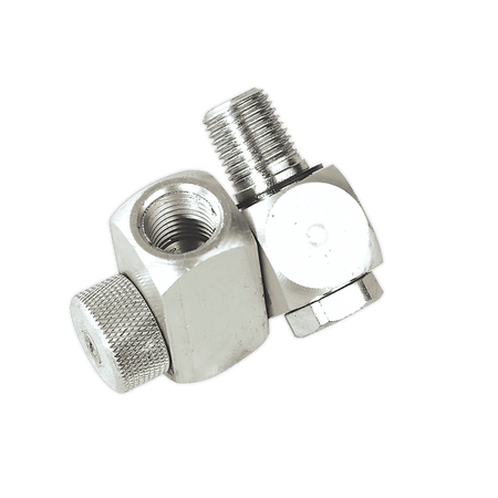 Sealey Z-Swivel Air Hose Connector with Regulator 1/4"BSP Model No-SA900
