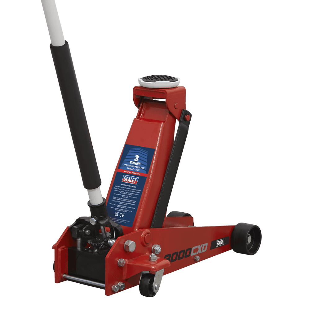 Sealey Trolley Jack 3tonne Standard Chassis Model No-3000CXD