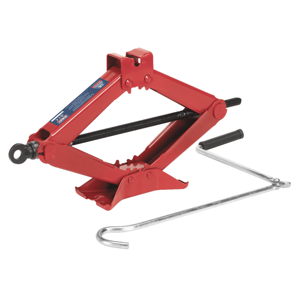 Sealey Scissor Jack Heavy-Duty 1.5tonne TUV/GS Approved Model No-58M