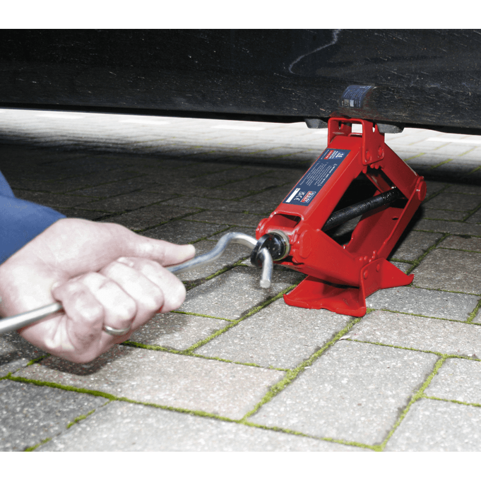 Sealey Scissor Jack Heavy-Duty 1.5tonne TUV/GS Approved Model No-58M
