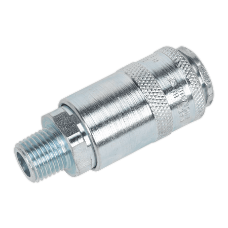 Sealey Coupling Body Male 1/4"BSPT Pack of 50 Model No-AC01BP
