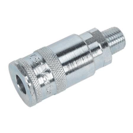 Sealey Coupling Body Male 1/4"BSPT Pack of 50 Model No-AC16BP