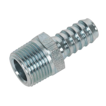 Sealey Screwed Tailpiece Male 3/8"BSPT - 3/8" Hose Pack of 5 Model No-AC41