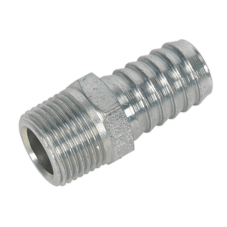 Sealey Screwed Tailpiece Male 3/8"BSPT - 1/2" Hose Pack of 5 Model No-AC42