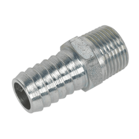 Sealey Screwed Tailpiece Male 3/8"BSPT - 1/2" Hose Pack of 5 Model No-AC42