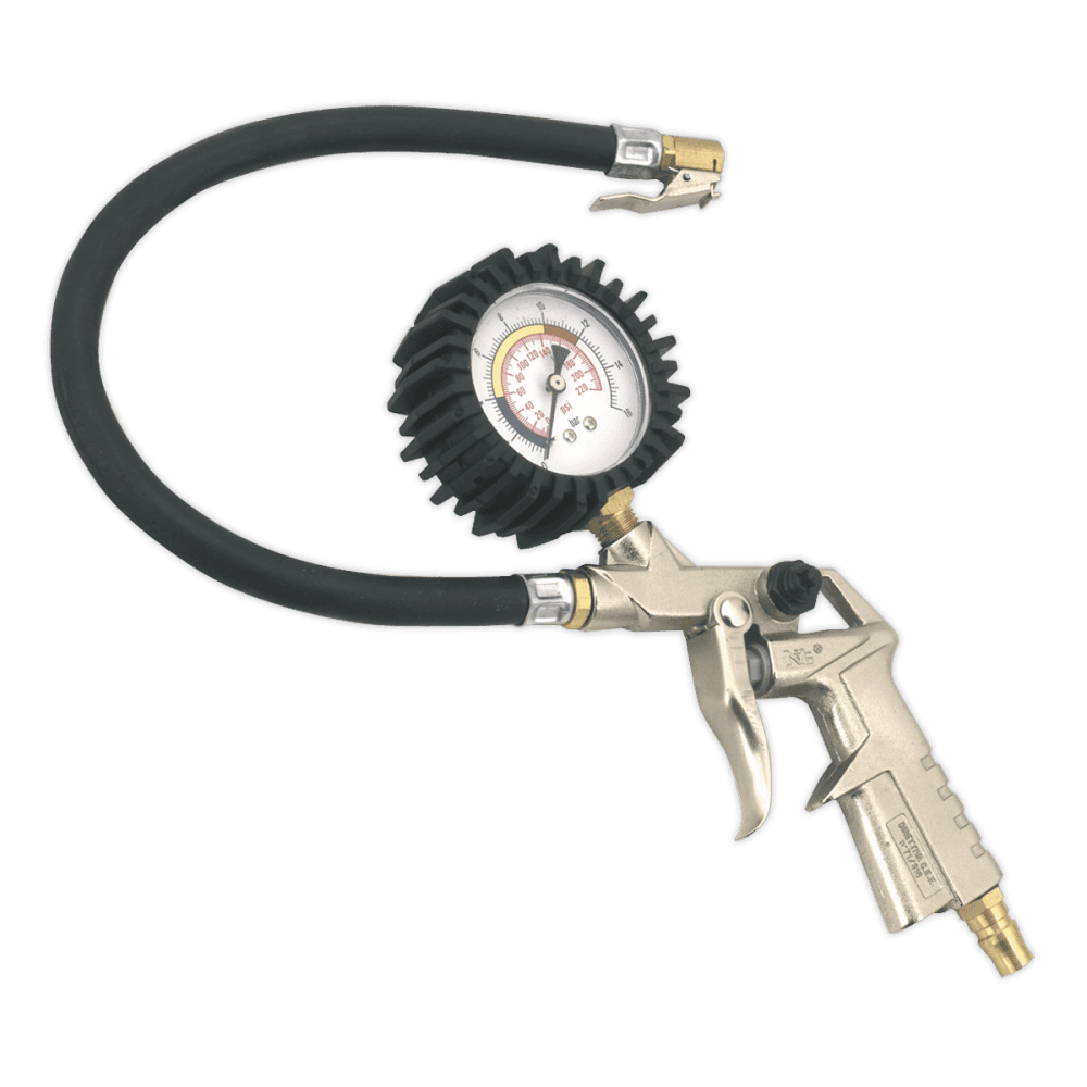 Sealey Tyre Inflator with Clip-On Connector Model No-SA924