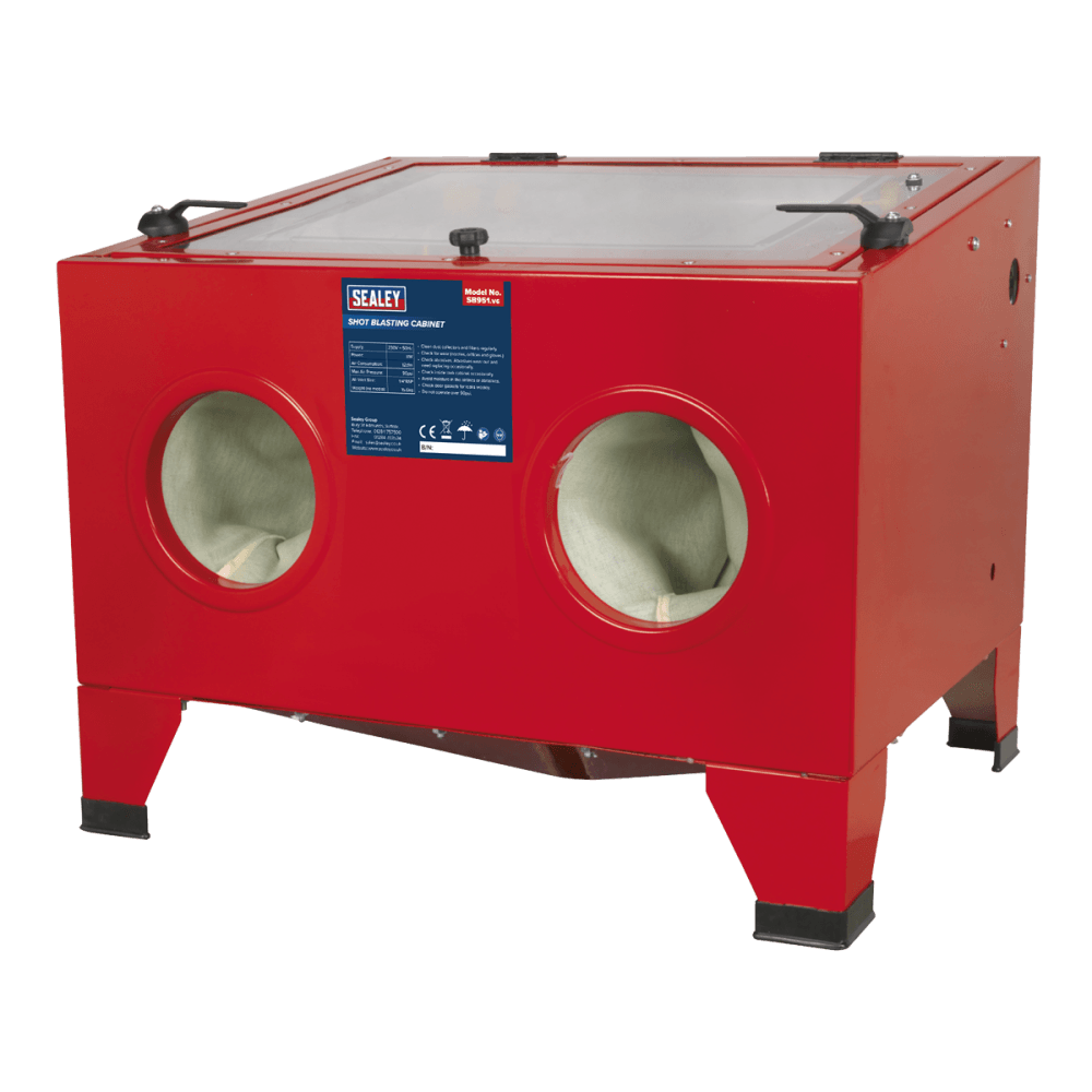 Sealey Shot Blast Cabinet with Gun 640 x 490 x 490mm Model No-SB951