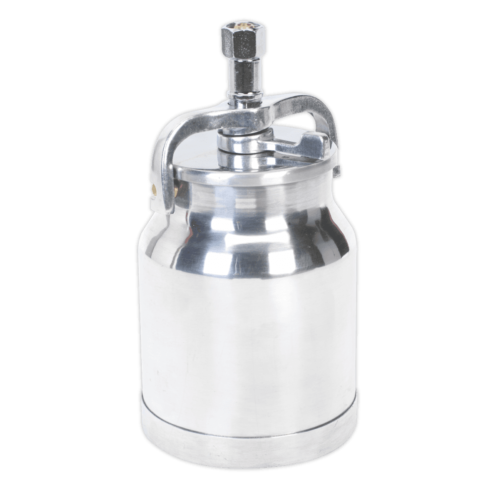 Sealey Alloy Paint Pot with Cam Action Lid 1ltr Model No-SC138