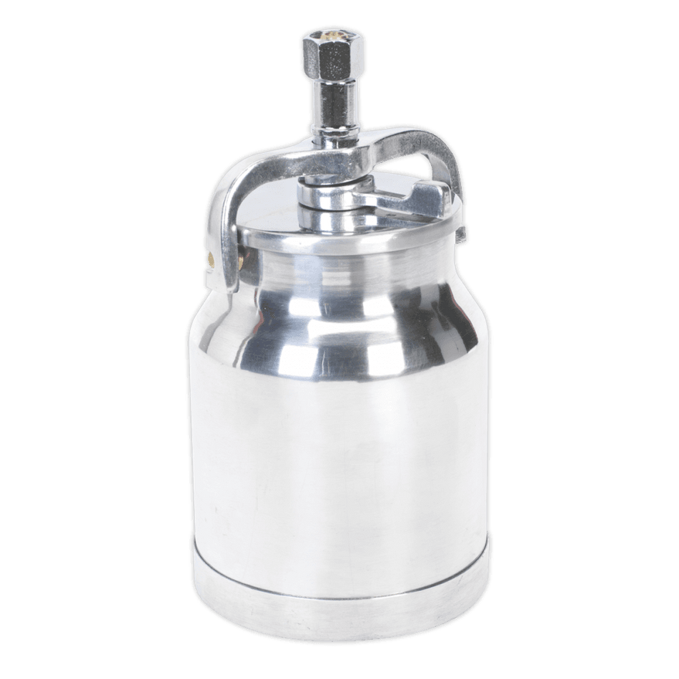 Sealey Alloy Paint Pot with Cam Action Lid 1ltr Model No-SC138
