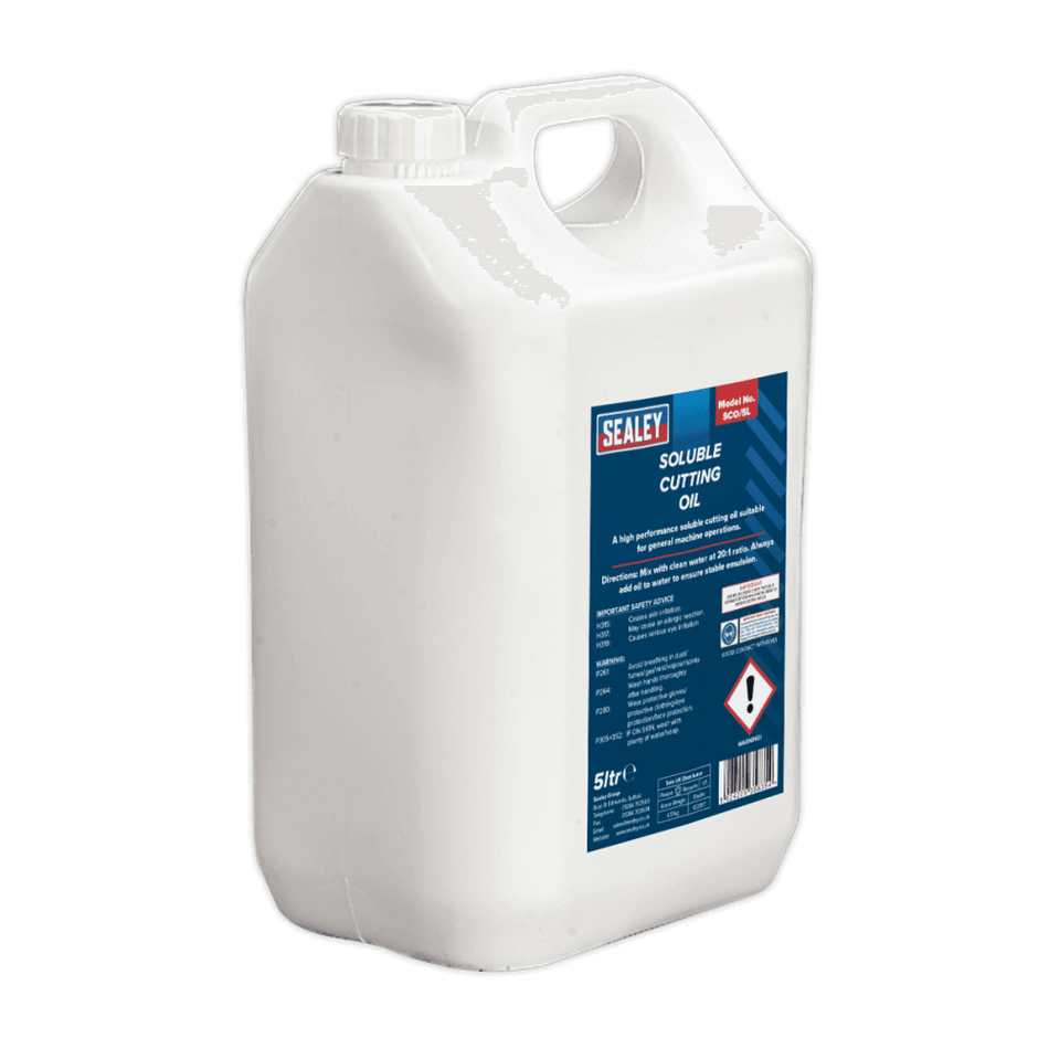 Sealey Soluble Cutting Oil 5ltr Model No-SCO/5L