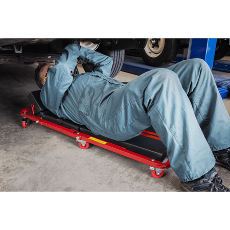 Sealey Creeper/Seat Steel with 7 Wheels & Adjustable Head Rest Model No-SCR79