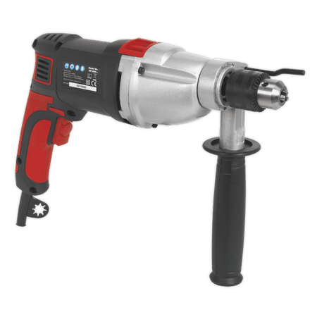 Sealey Hammer Drill 13mm 2 Mechanical/Variable Speed 1050W/230V Model No-SD1000