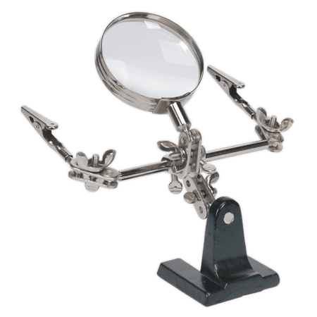 Sealey Mini Robot Soldering Stand with Magnifier Model No-SD150