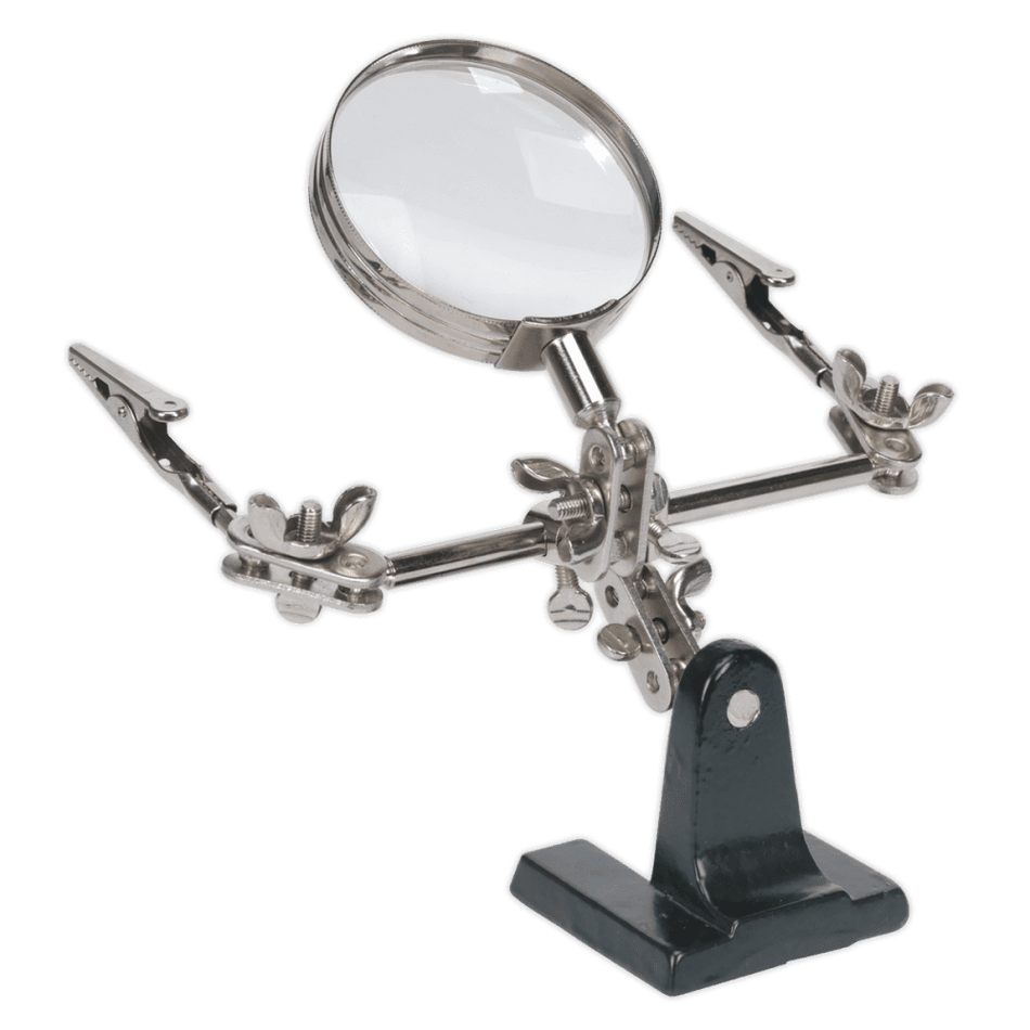 Sealey Mini Robot Soldering Stand with Magnifier Model No-SD150