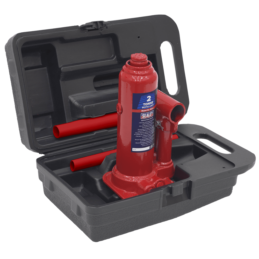 Sealey Bottle Jack 2tonne with Carry-Case Model No-SJ2BMC