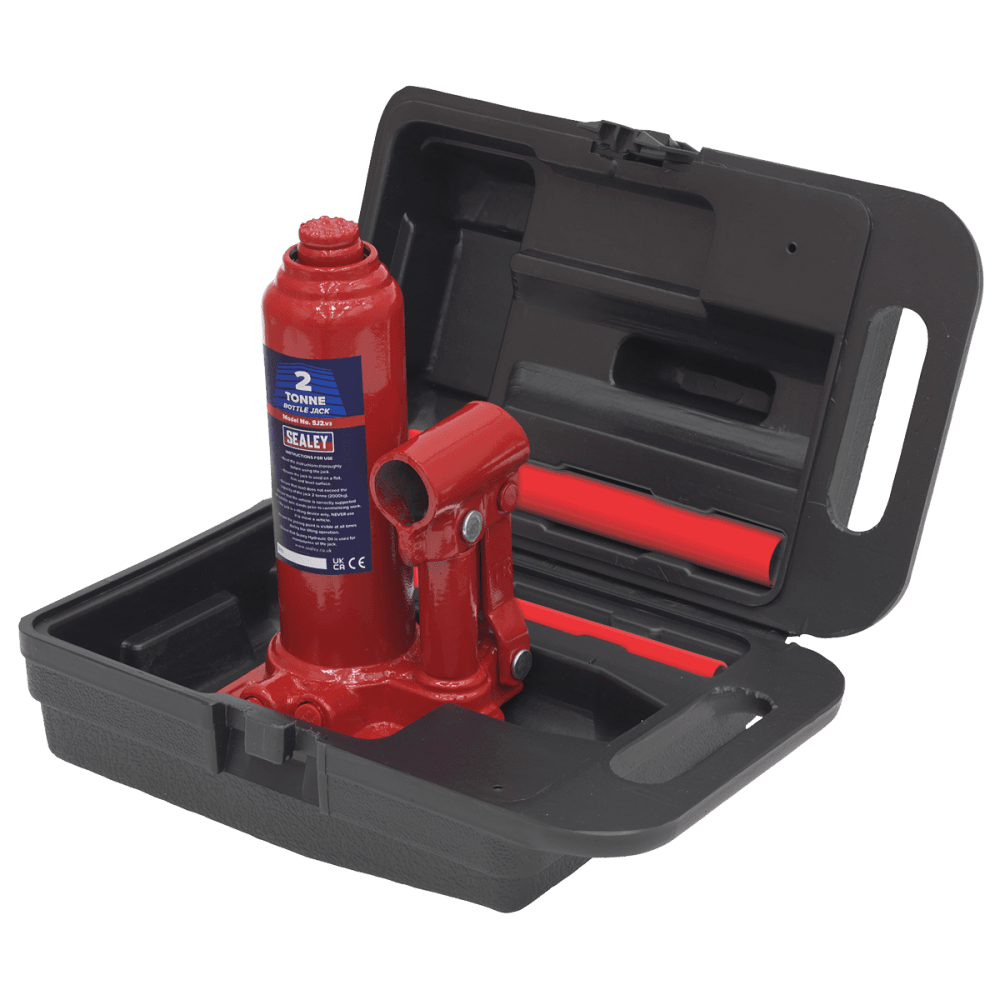 Sealey Bottle Jack 2tonne with Carry-Case Model No-SJ2BMC