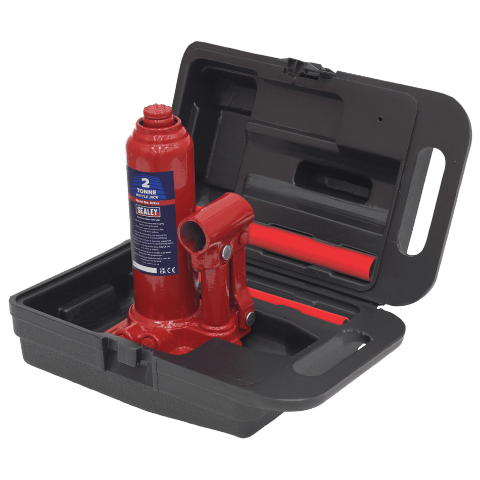 Sealey Bottle Jack 2tonne with Carry-Case Model No-SJ2BMC