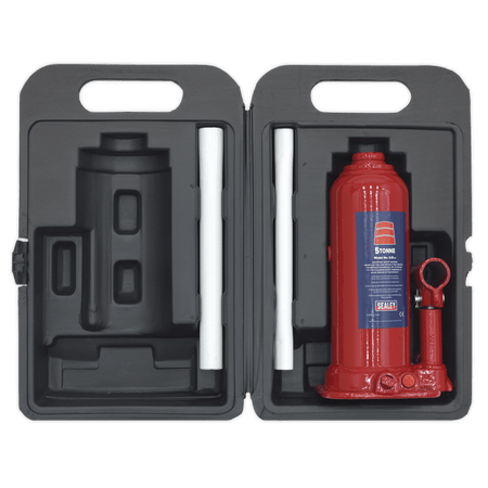 Sealey Bottle Jack 5tonne with Carry-Case Model No-SJ5BMC