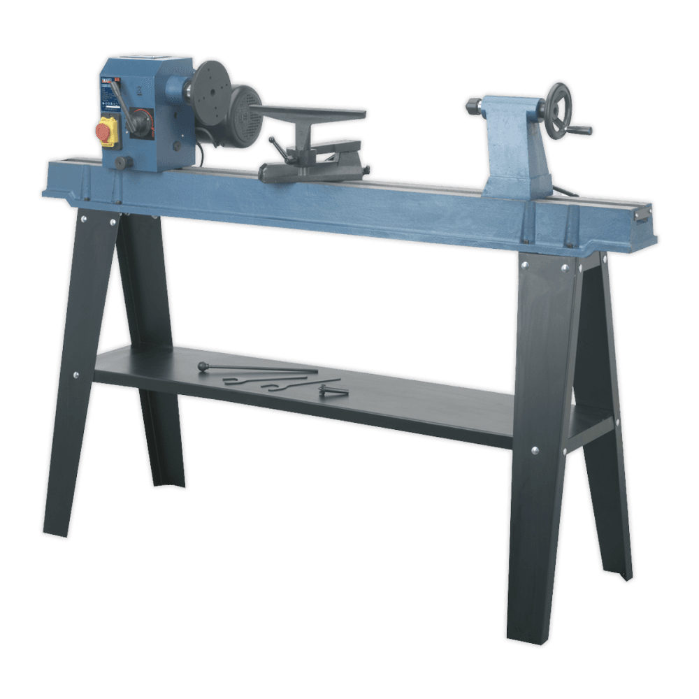 Sealey Wood Lathe 10-Speed 1100mm Centres Model No-SM1100