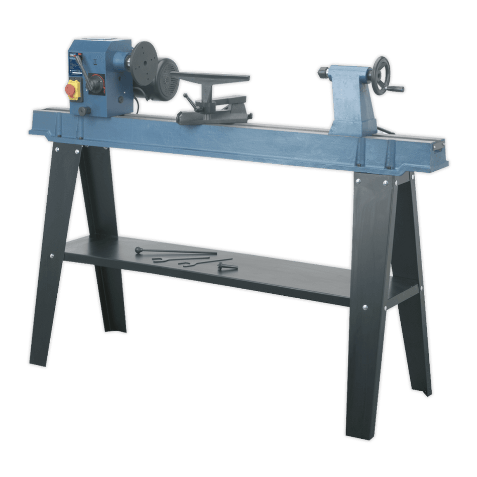 Sealey Wood Lathe 10-Speed 1100mm Centres Model No-SM1100