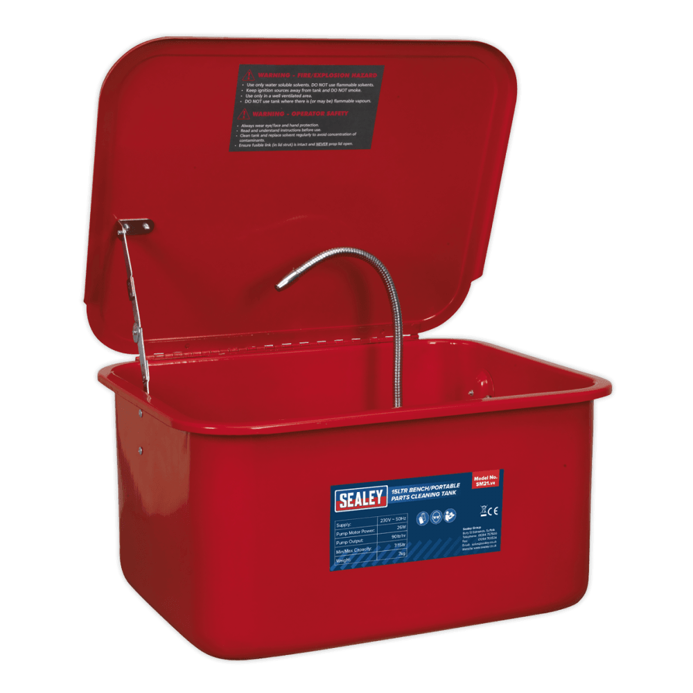 Sealey Parts Cleaning Tank Bench/Portable Model No-SM21