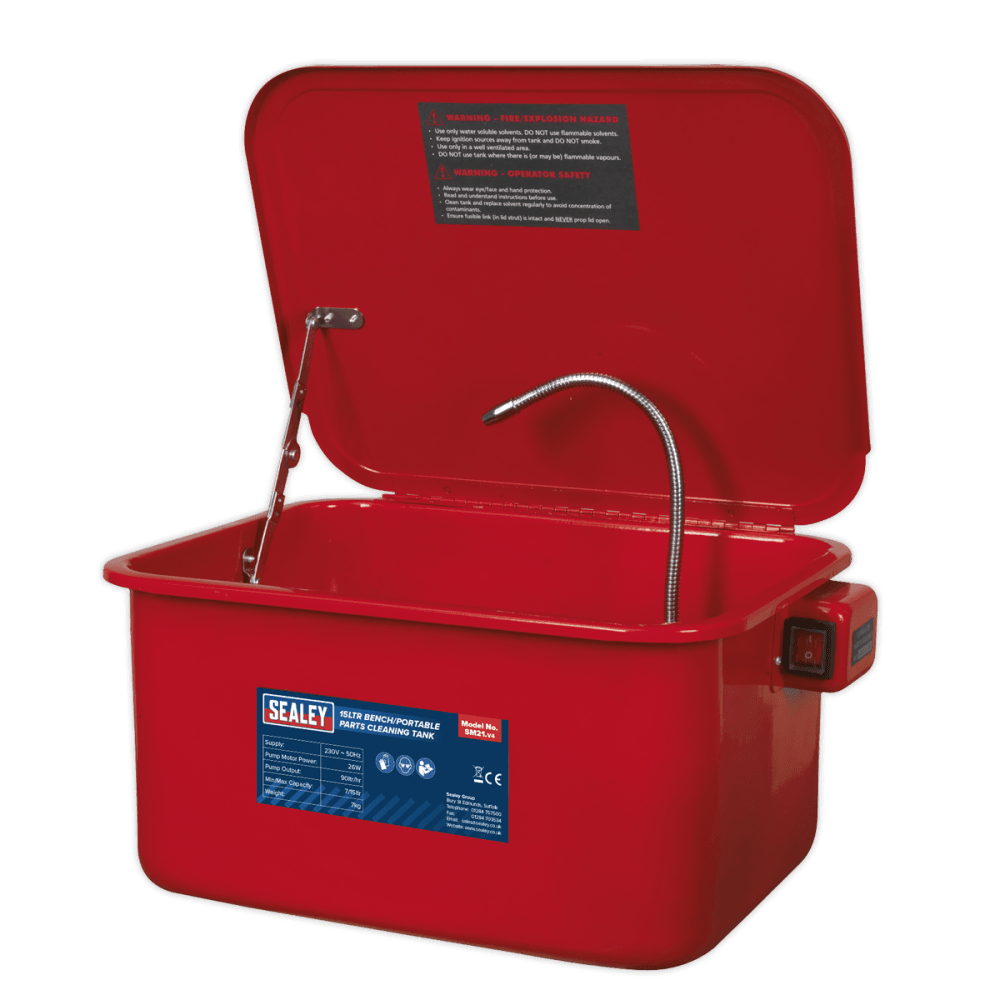 Sealey Parts Cleaning Tank Bench/Portable Model No-SM21