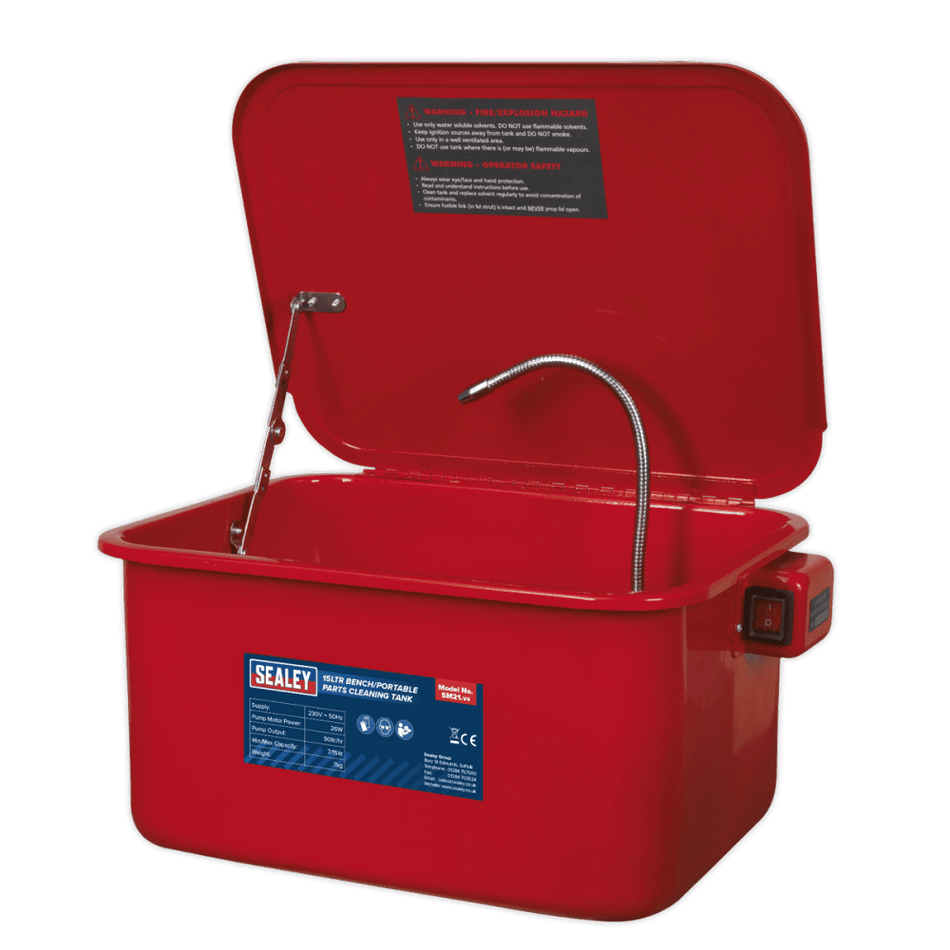 Sealey Parts Cleaning Tank Bench/Portable Model No-SM21