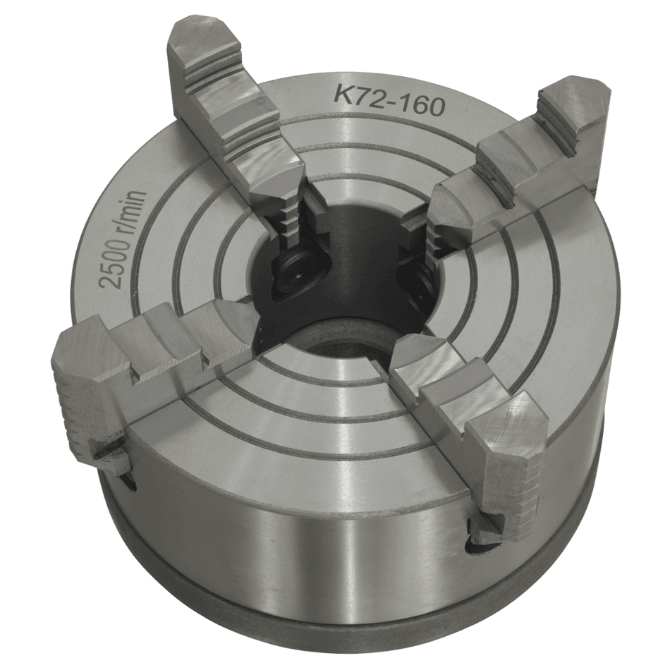 Sealey 4 Jaw Independent Chuck with Back Plate Model No-SM27FJC