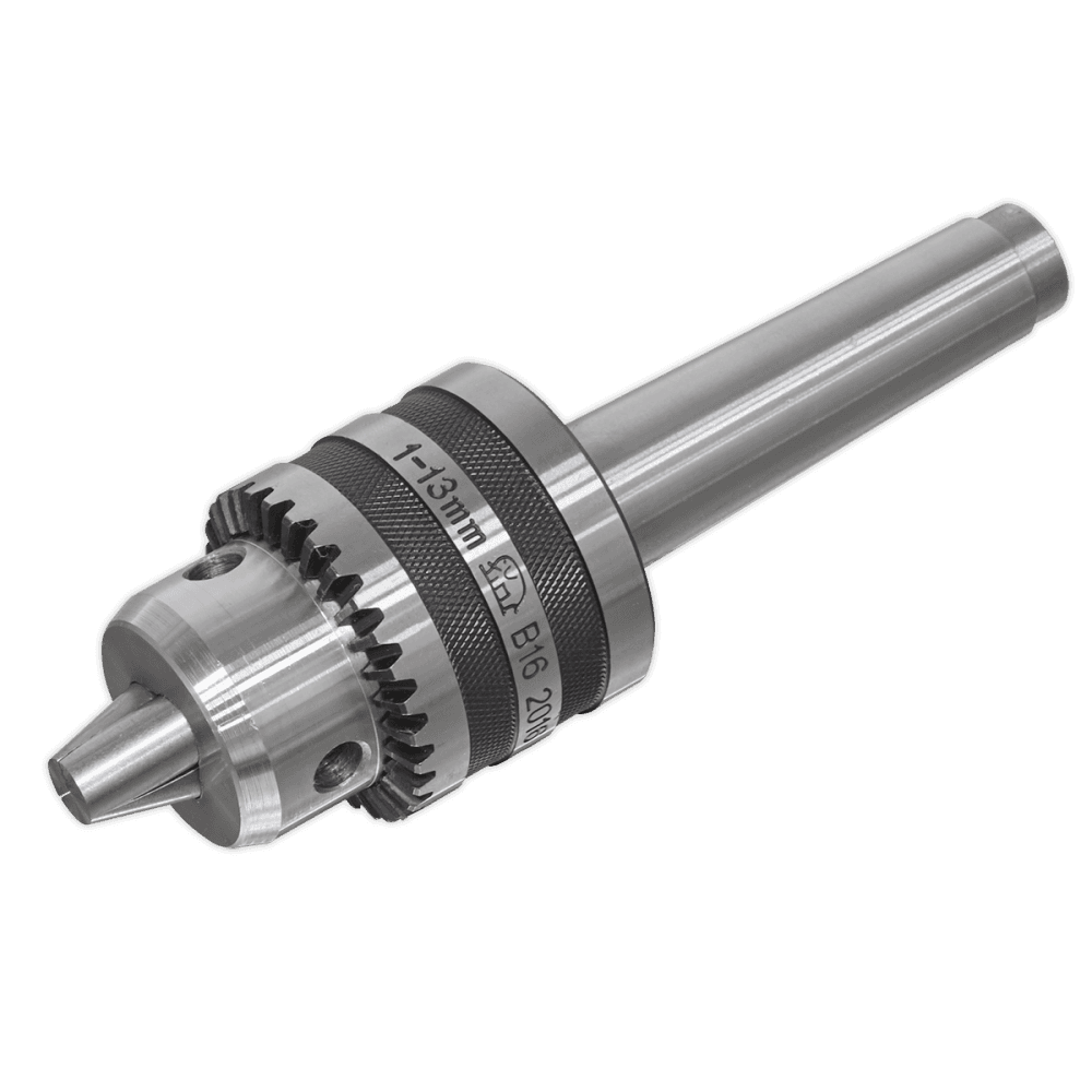 Sealey 13mm Tailstock Chuck & Arbor MT3 Model No-SM27TSC