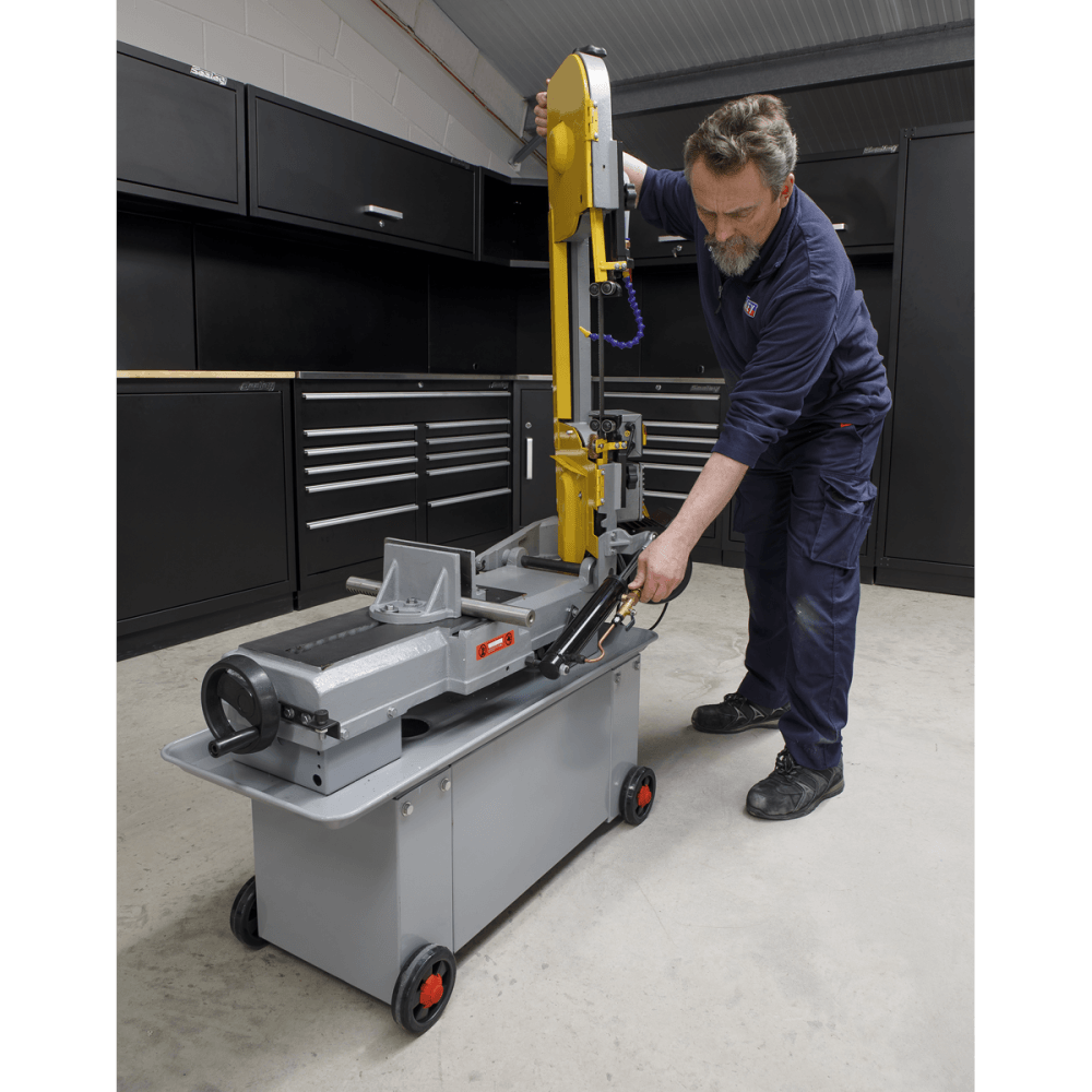 Sealey Bandsaw 300mm Horizontal Hydraulic Arm Model No-SM35CE