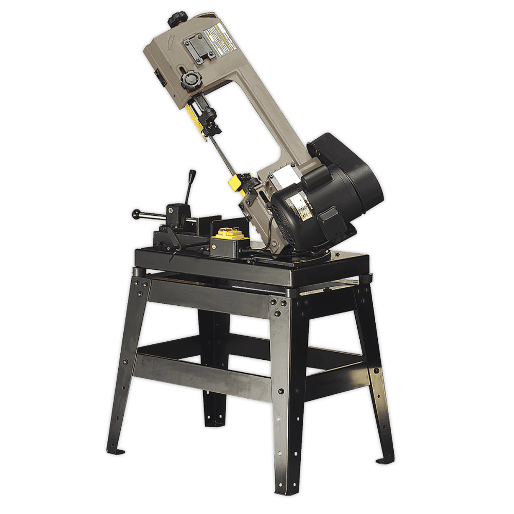 Sealey Metal Cutting Bandsaw 150mm 230V with Mitre & Quick Lock Vice Model No-SM65