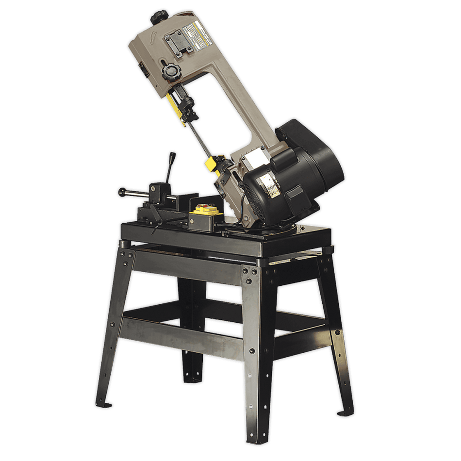 Sealey Metal Cutting Bandsaw 150mm 230V with Mitre & Quick Lock Vice Model No-SM65