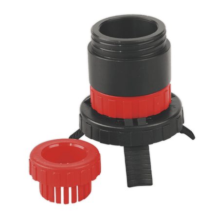 Sealey Universal Drum Adaptor fits SOLV/SF to Plastic Pouring Spouts Model No-SOLV/SFX