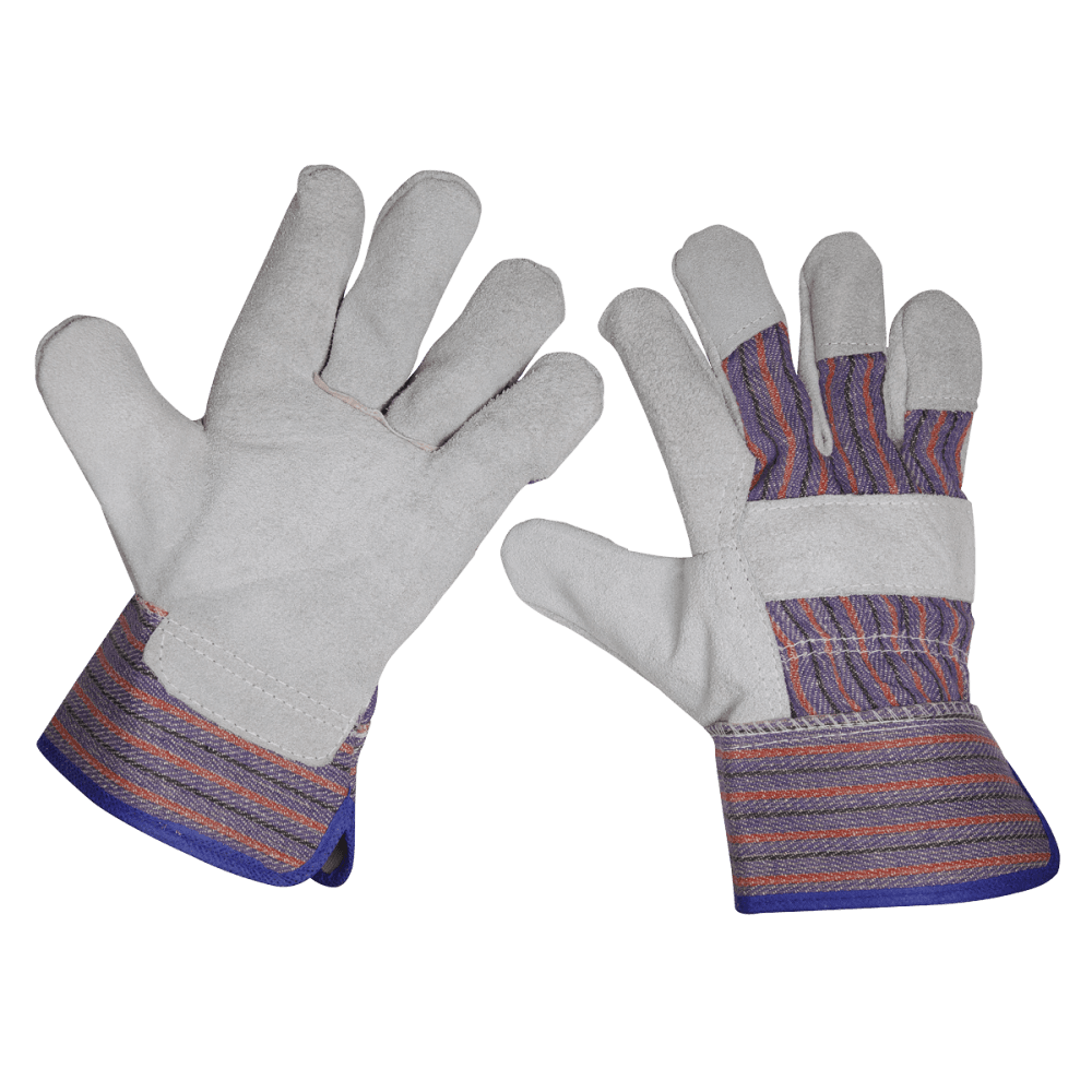 Sealey Rigger's Gloves Pair Model No-SSP12