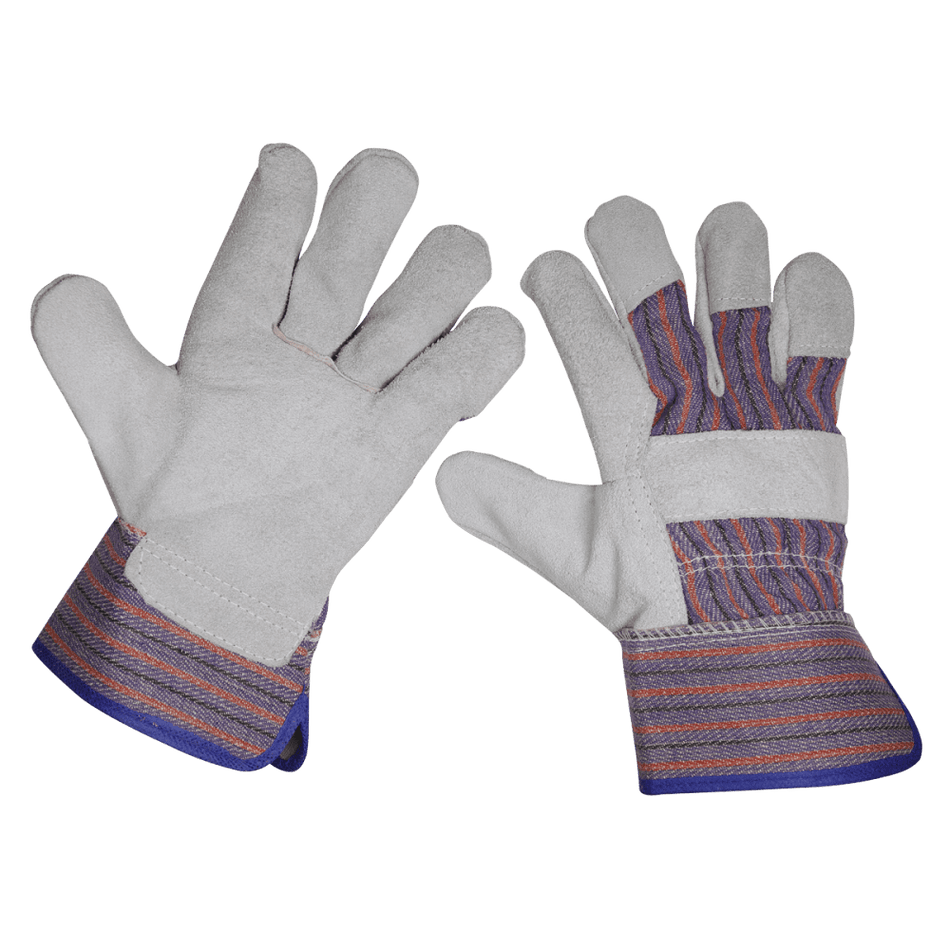 Sealey Rigger's Gloves Pair Model No-SSP12