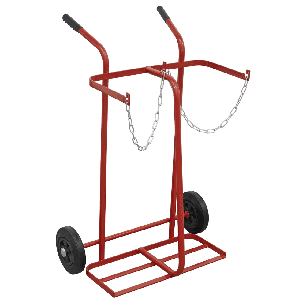 Sealey Welding Bottle Trolley - 2 Bottle Model No-ST28/B
