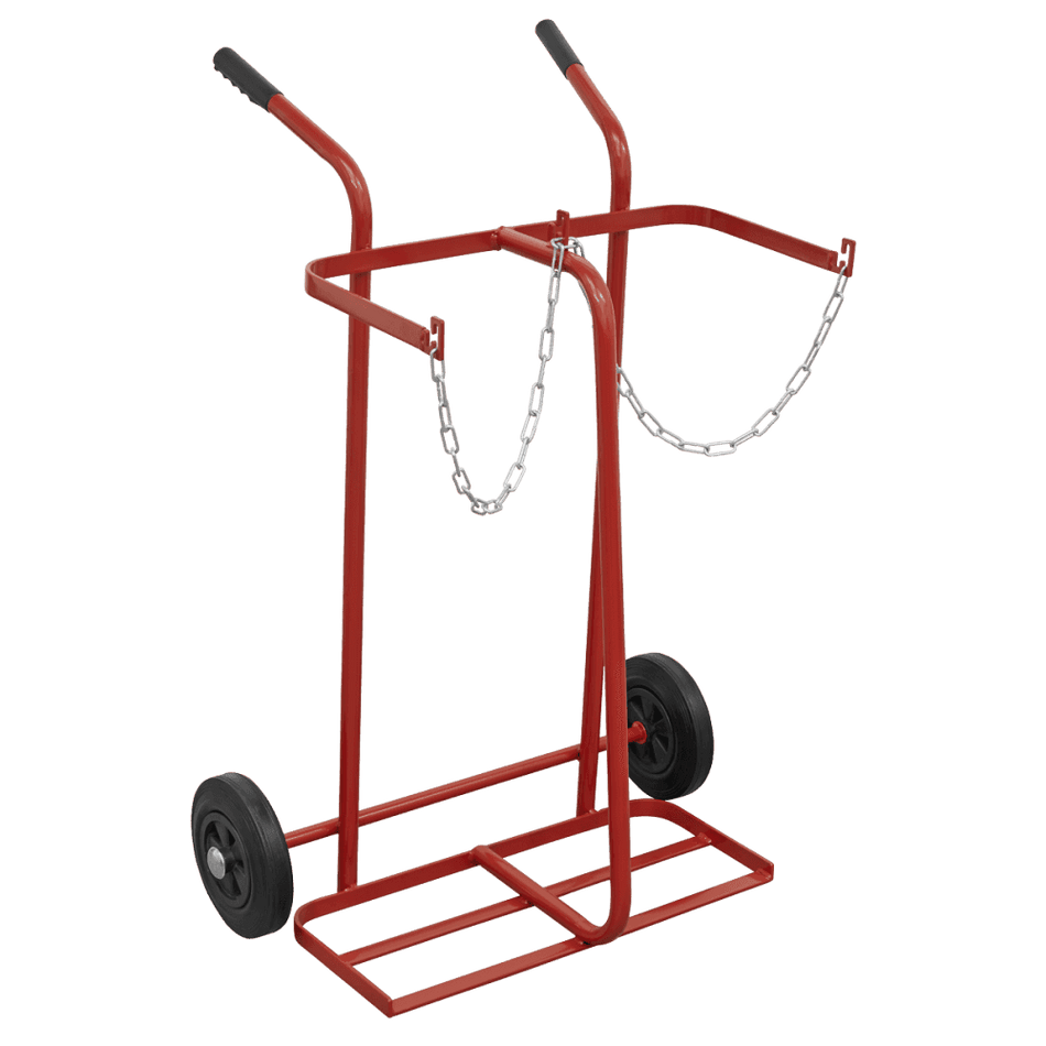 Sealey Welding Bottle Trolley - 2 Bottle Model No-ST28/B