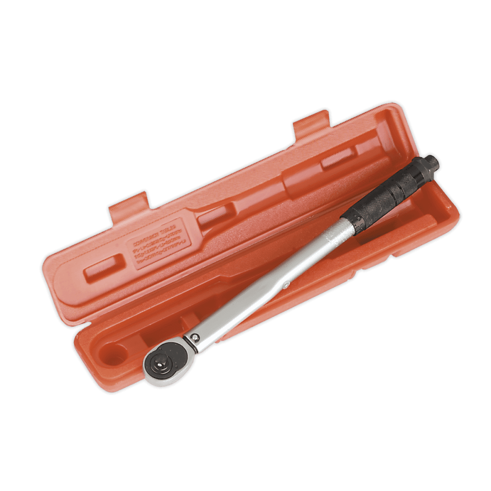 Sealey Torque Wrench Micrometer Style 3/8"Sq Drive 7-112Nm/5-83lb.ft Model No-STW1011