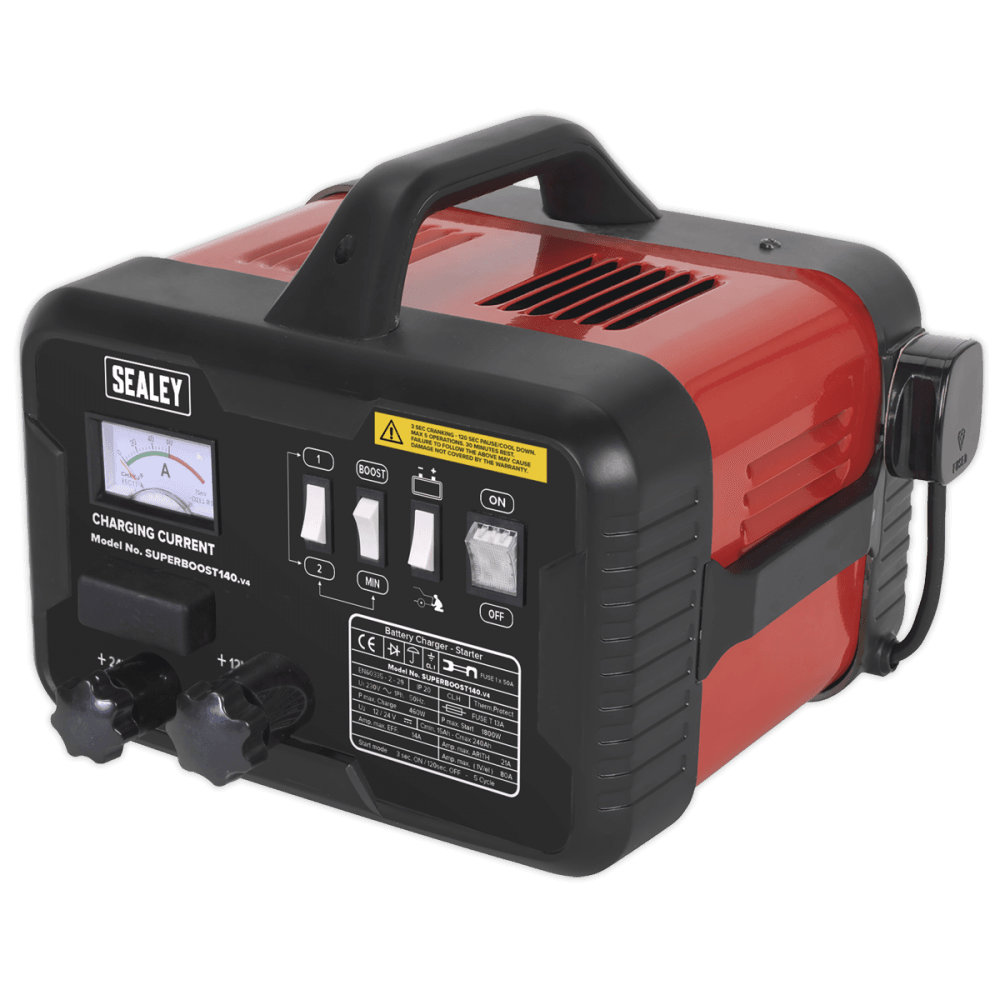 Sealey Starter/Charger 140/21Amp 12V 230V Model No-SUPERBOOST140