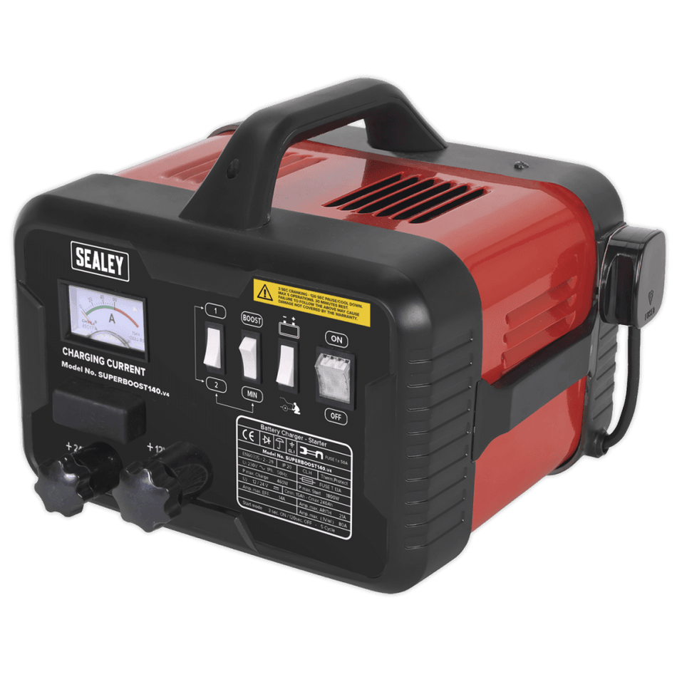 Sealey Starter/Charger 140/21Amp 12V 230V Model No-SUPERBOOST140