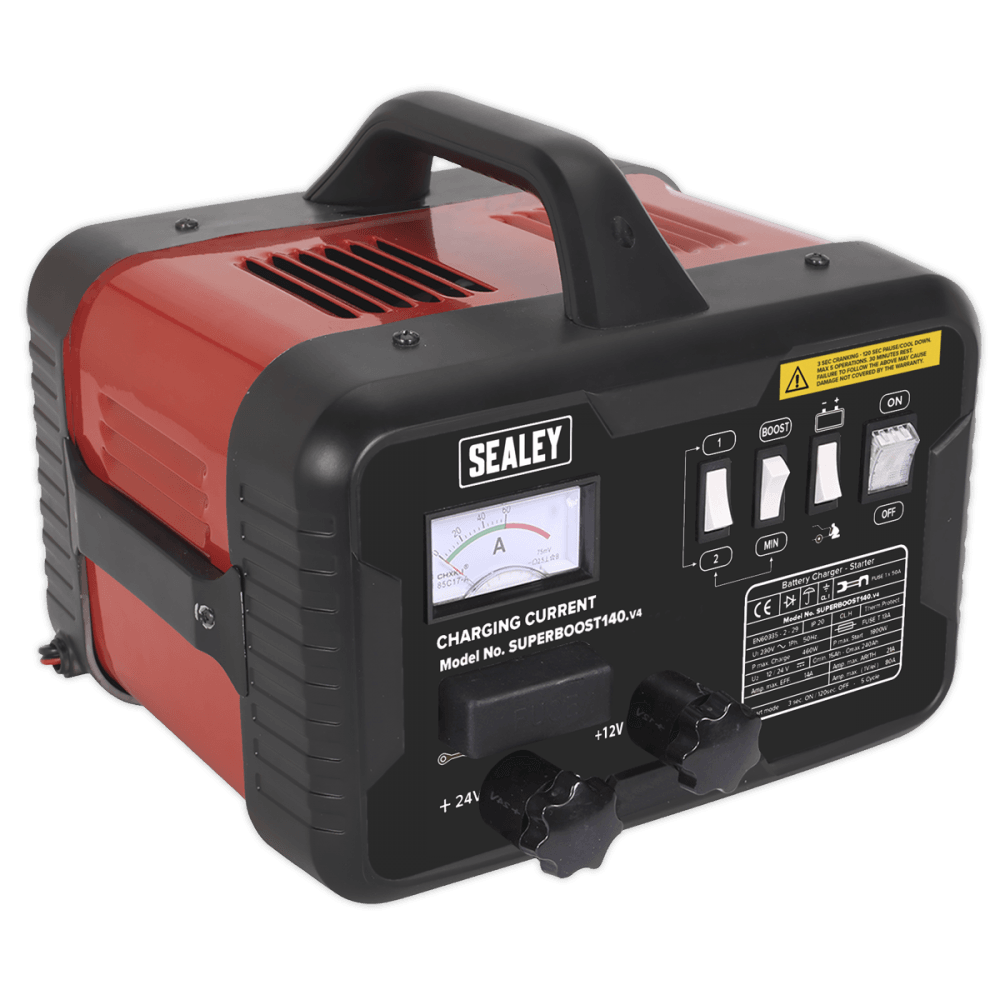 Sealey Starter/Charger 140/21Amp 12V 230V Model No-SUPERBOOST140