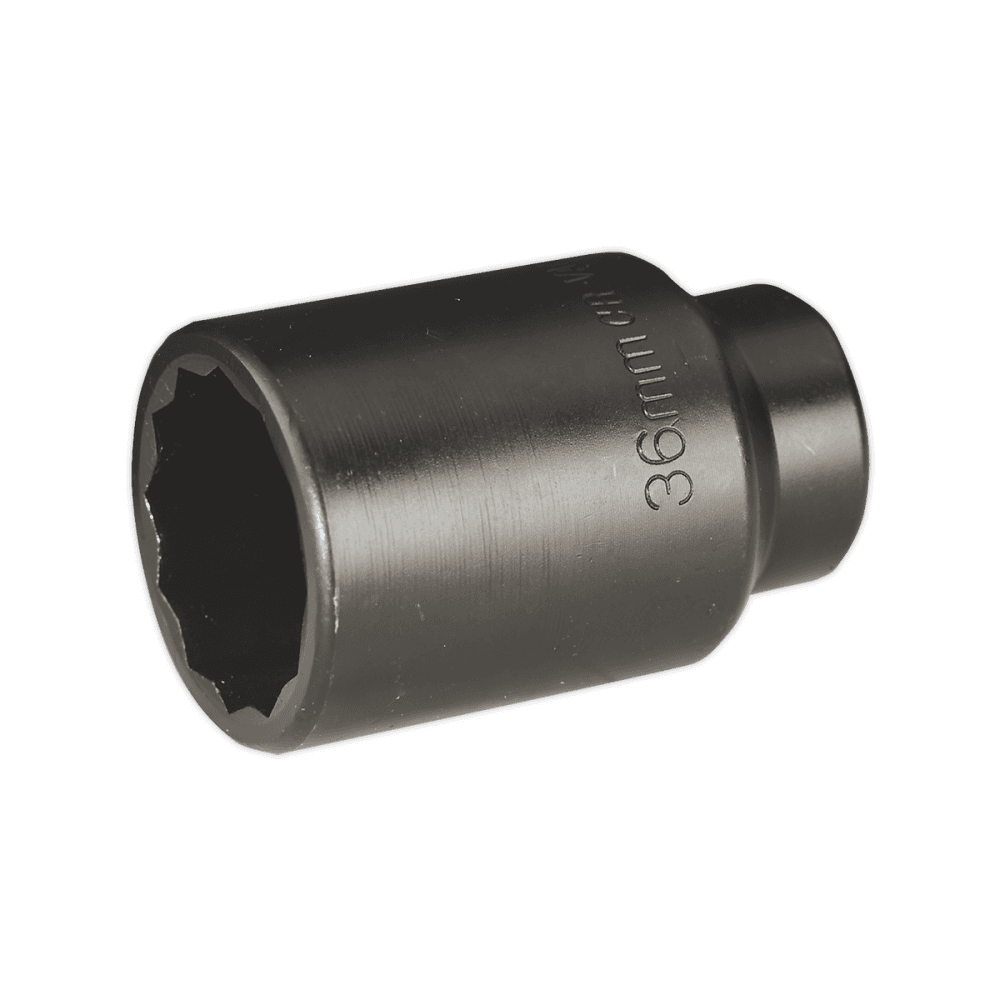 Sealey Impact Socket 36mm Bi-Hex Deep 1/2"Sq Drive Model No-SX006