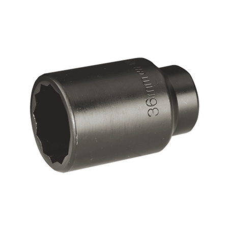 Sealey Impact Socket 36mm Bi-Hex Deep 1/2"Sq Drive Model No-SX006