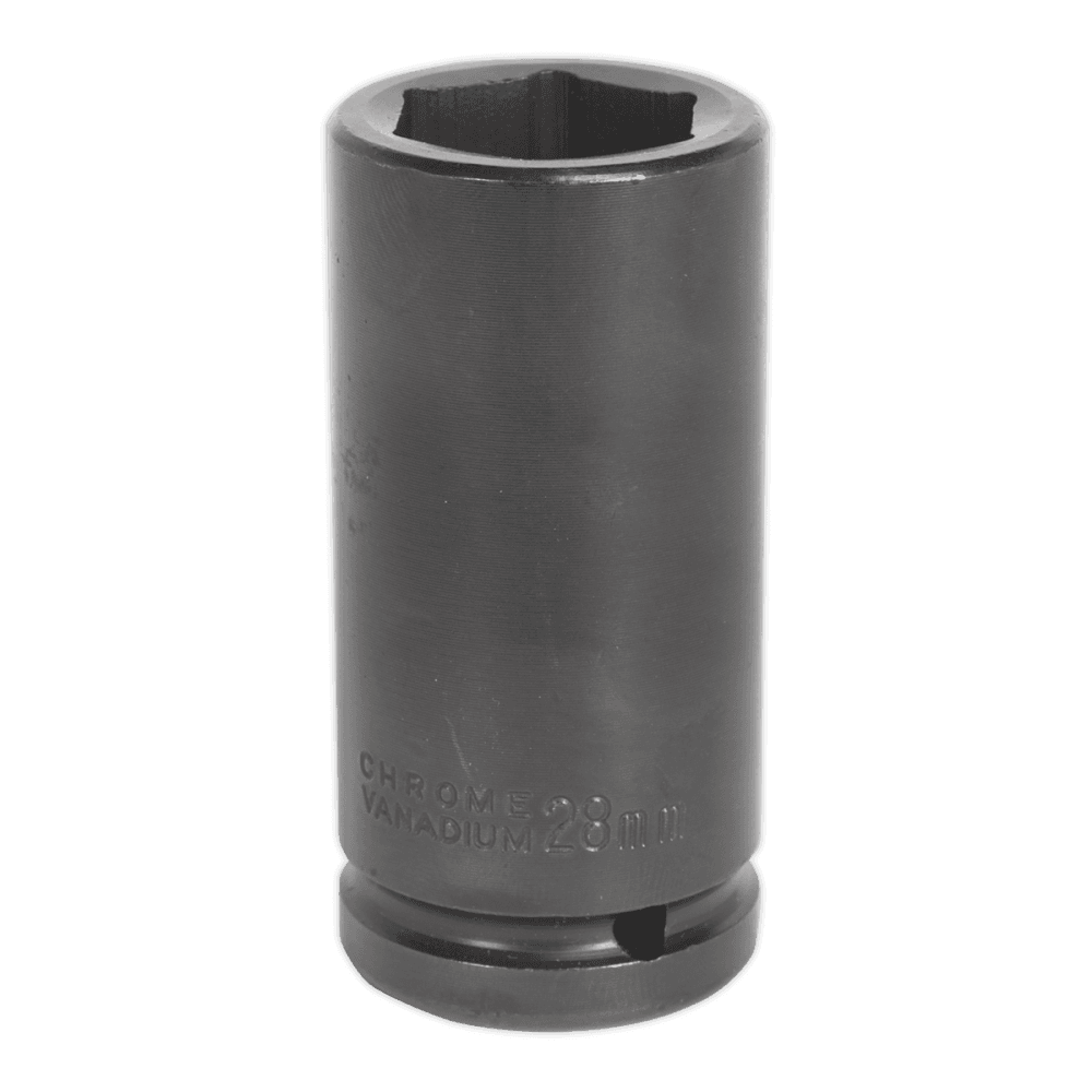 Sealey Impact Socket 28mm Deep 3/4"Sq Drive Model No-SX017