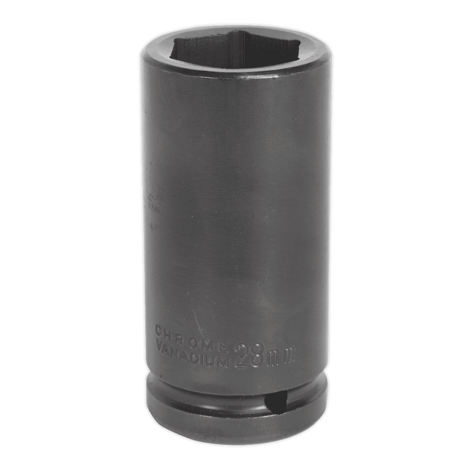 Sealey Impact Socket 28mm Deep 3/4"Sq Drive Model No-SX017