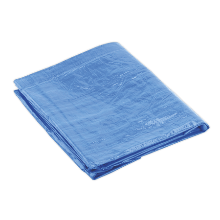 Sealey Tarpaulin 3.05 x 3.66mtr Blue Model No-TARP1012
