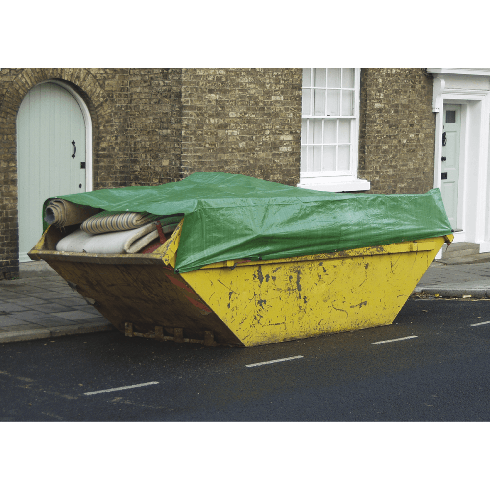 Sealey Tarpaulin 2.44 x 3.05mtr Green Model No-TARP810G